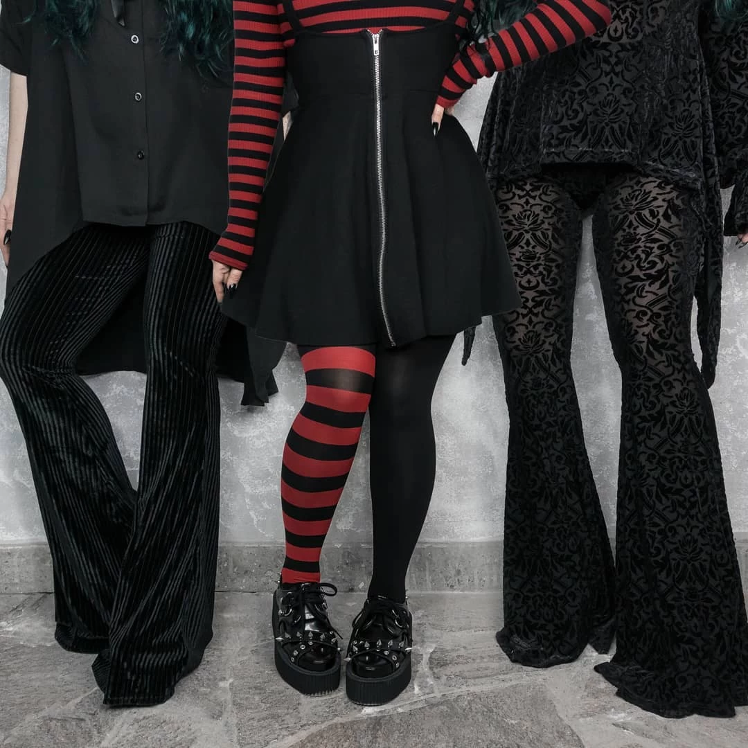 Killstar Suspend Me Statement Skirt Zip Front - Image 11