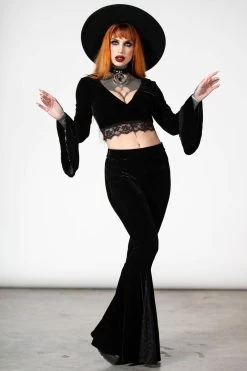 Marisol Velvet Bell Bottoms