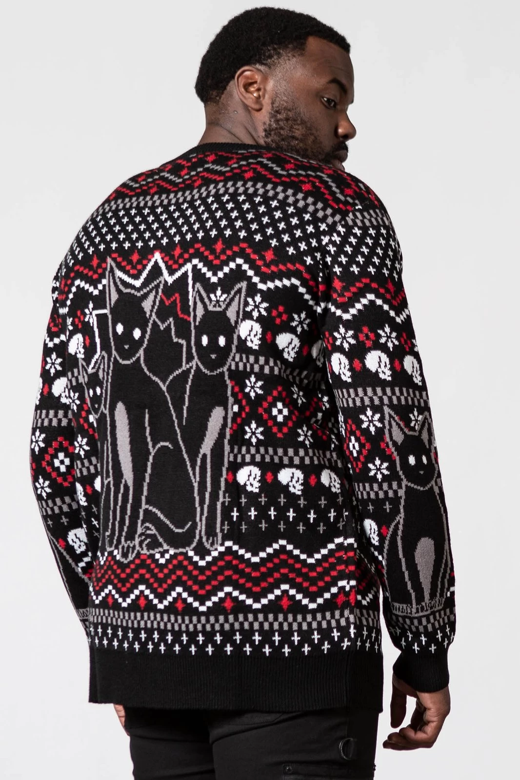 Killstar Catmas Knit Sweater - Image 8