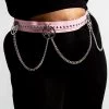Killstar Curses Pink Statement Belt