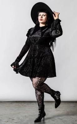 Carpe Noctem Collar Dress