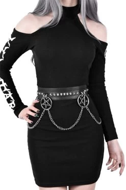 Killstar Curses Black Statement Belt