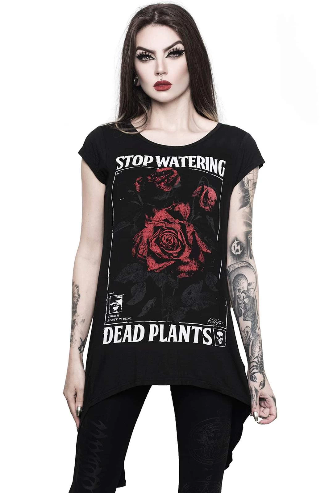 Killstar Dead Rose Tunic Top - Image 2
