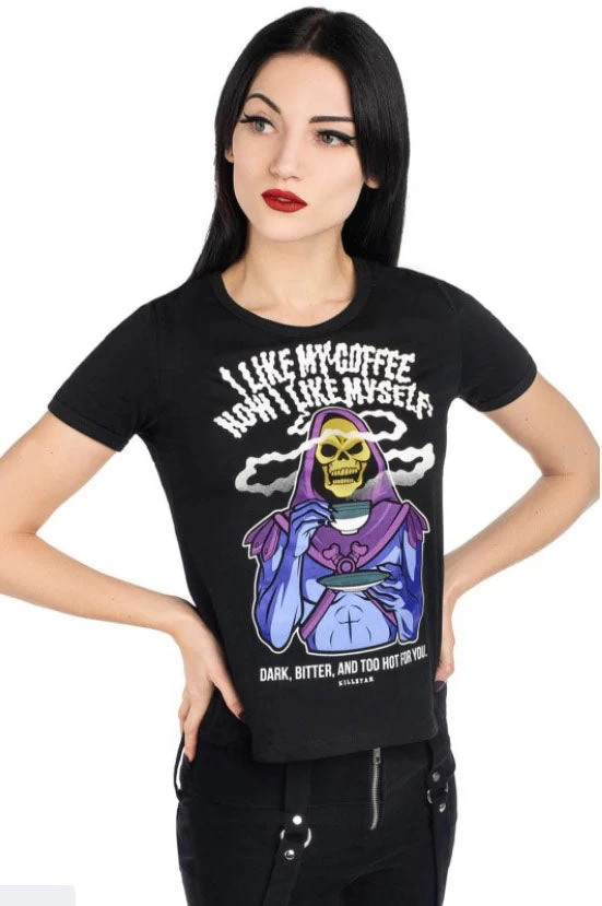 Killstar "Dark And Bitter" Ringer Tee T-Shirt - Image 6