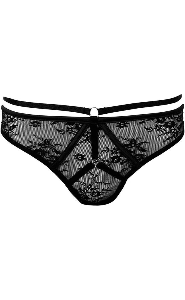 Deadly Attraction Panty | Black