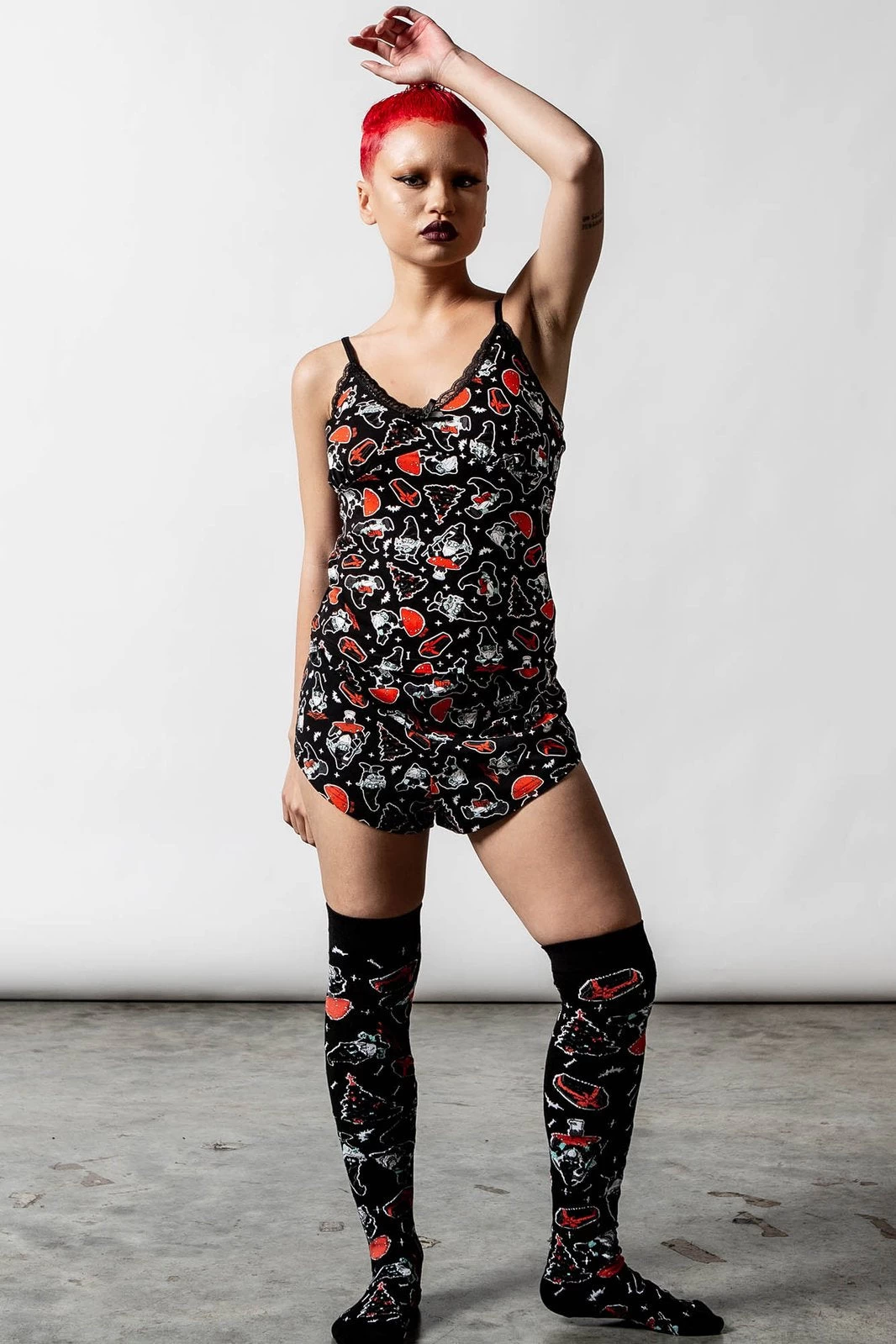 Killstar Gnomies Cami Top Christmas - Image 3