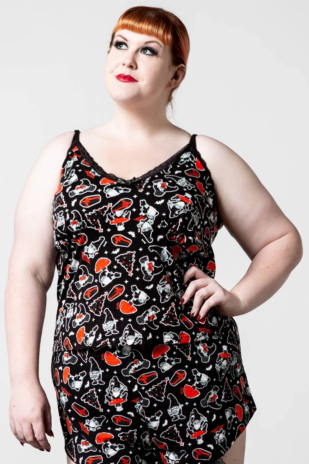 Killstar Gnomies Cami Top Christmas - Image 5