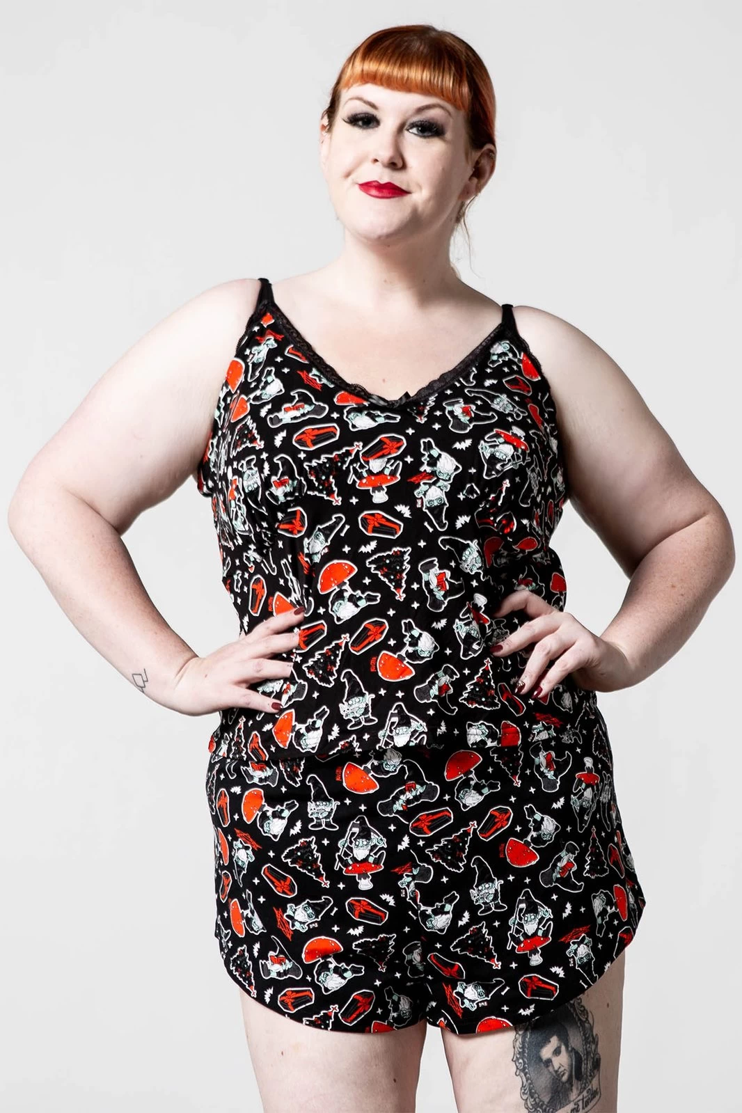 Killstar Gnomies Cami Top Christmas - Image 7