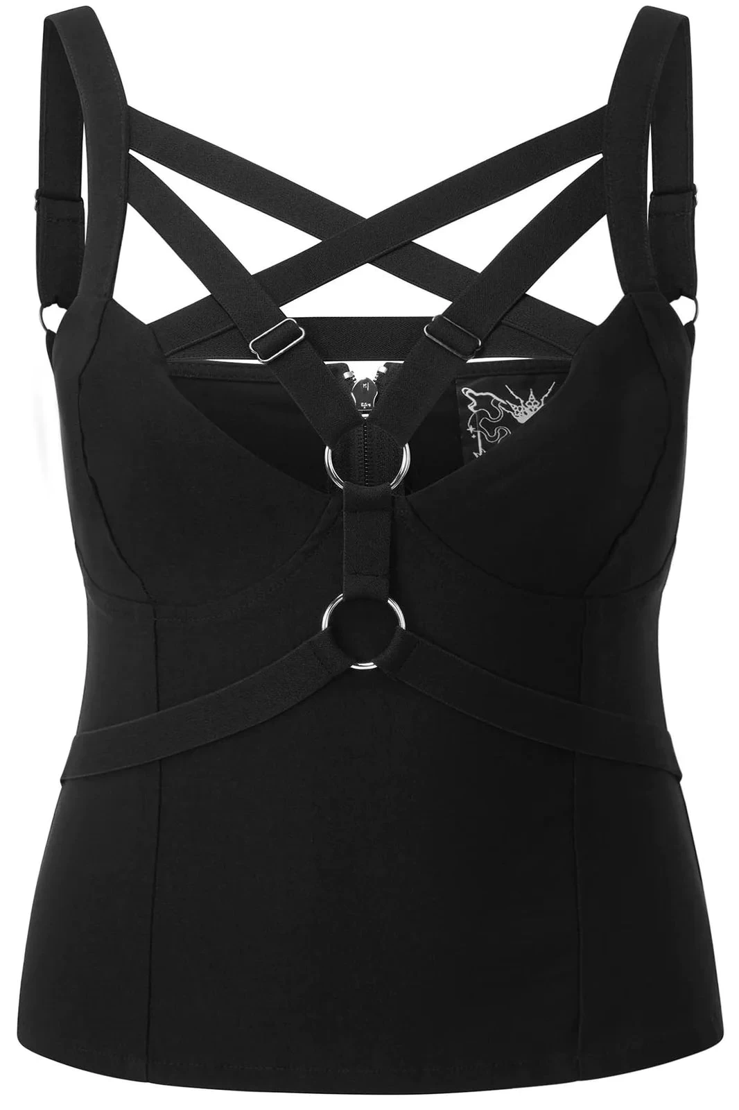 Killstar Harness Ur Power Top Pentagram Feature - Image 7