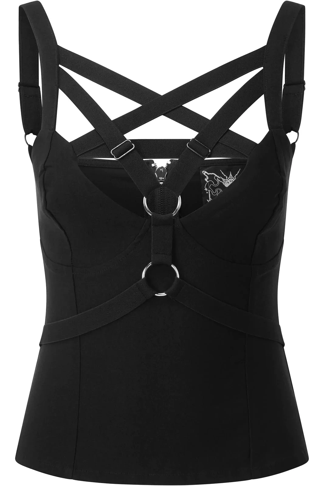 Killstar Harness Ur Power Top Pentagram Feature - Image 3