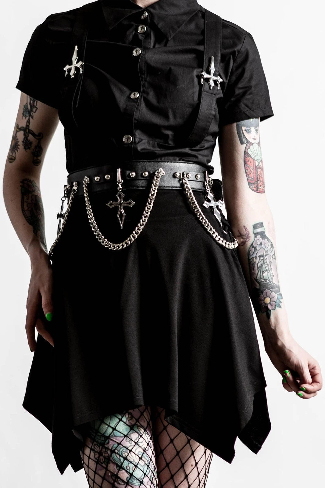 Killstar Hope To Die Black Statement Belt - Image 3