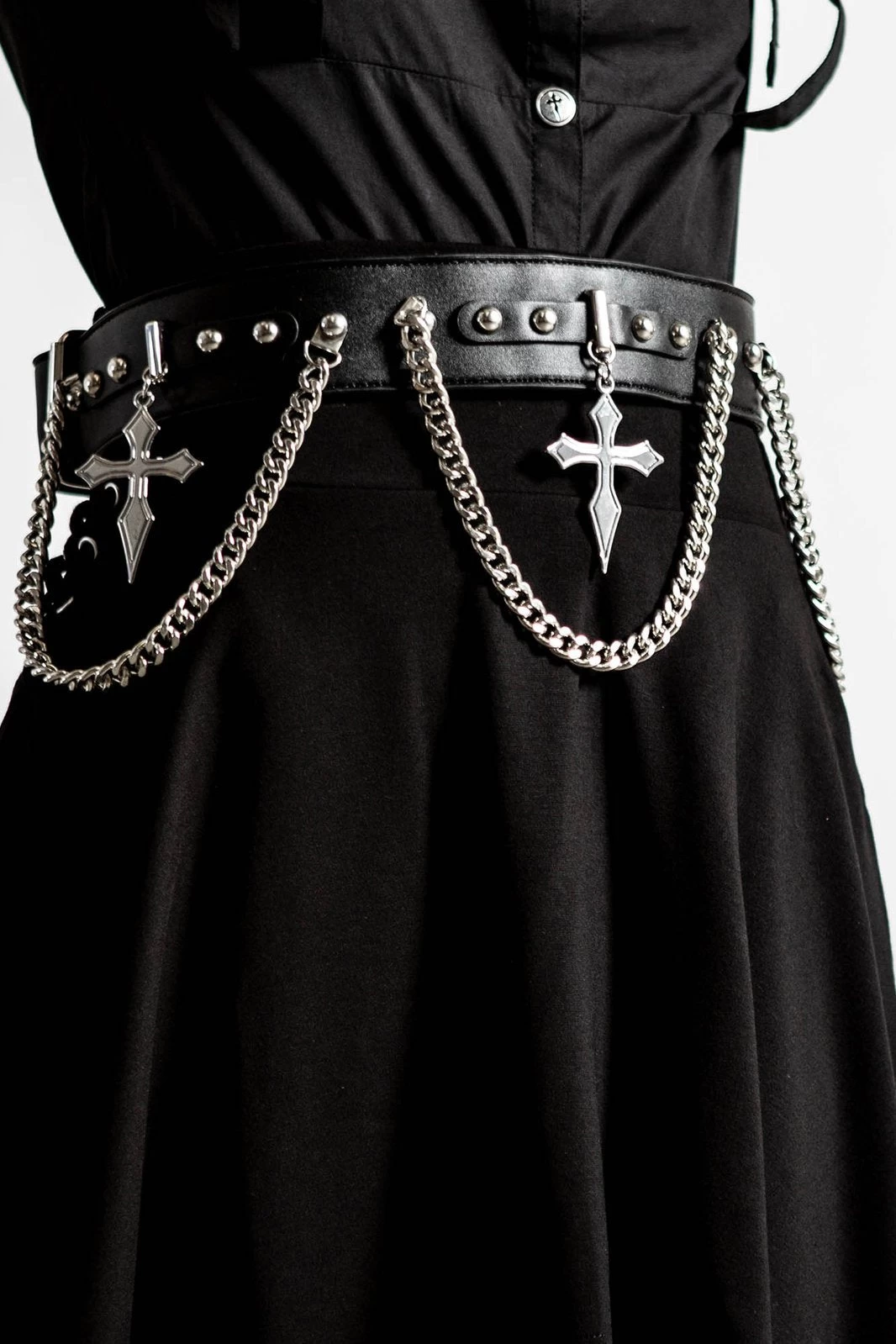 Killstar Hope To Die Black Statement Belt - Image 4