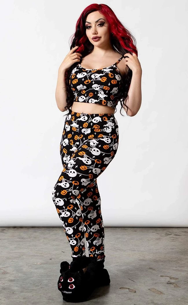 Haunted Pumpkin Cropped Cami - Image 5