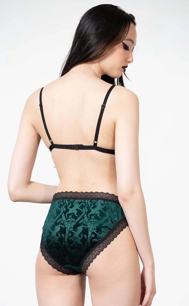 Hear Me Roar Bralet | Emerald - Image 3