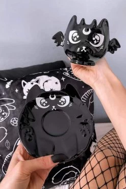 Killstar Kittea Cup And Saucer