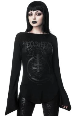 Killstar Leya Long Sleeved Top