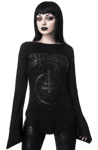 Killstar Leya Long Sleeved Top