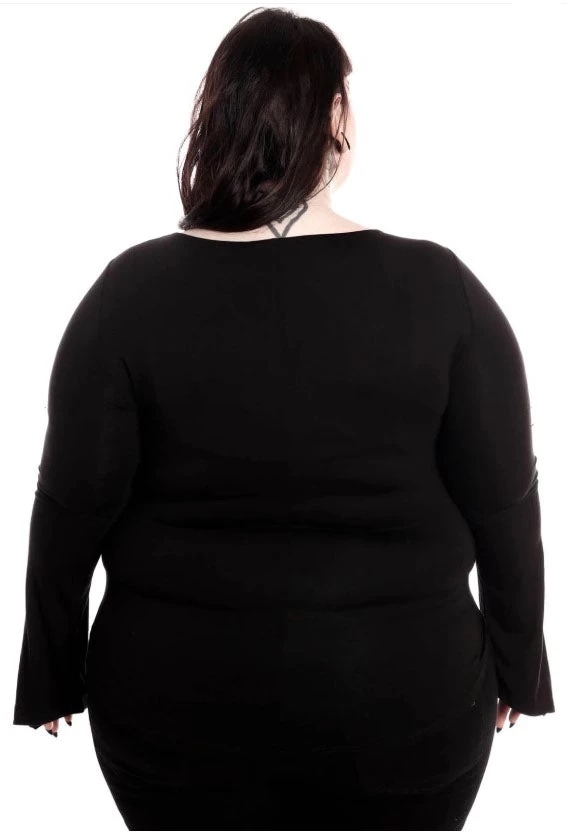 Killstar Leya Long Sleeved Top - Image 8