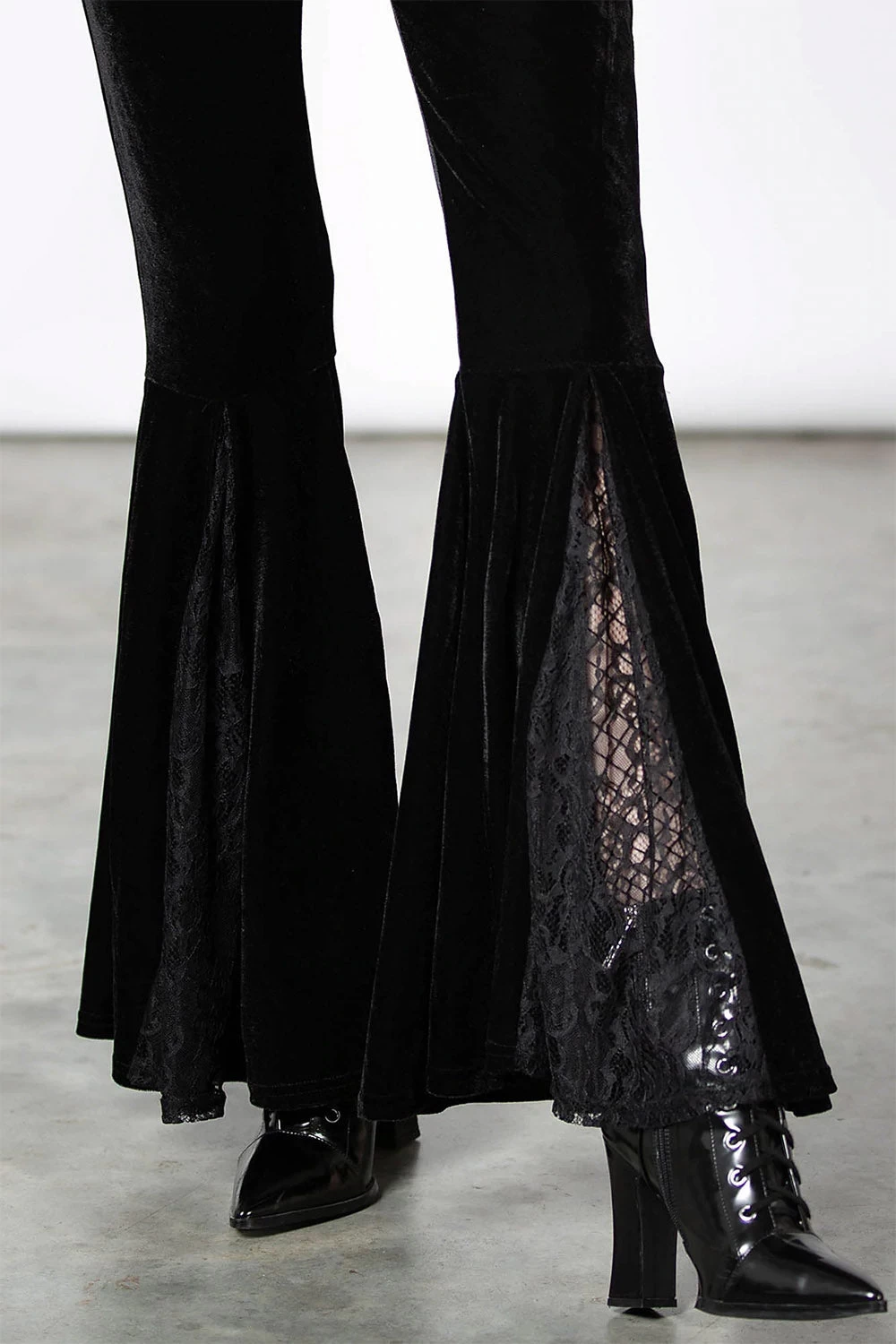 Marisol Velvet Bell Bottoms - Image 6