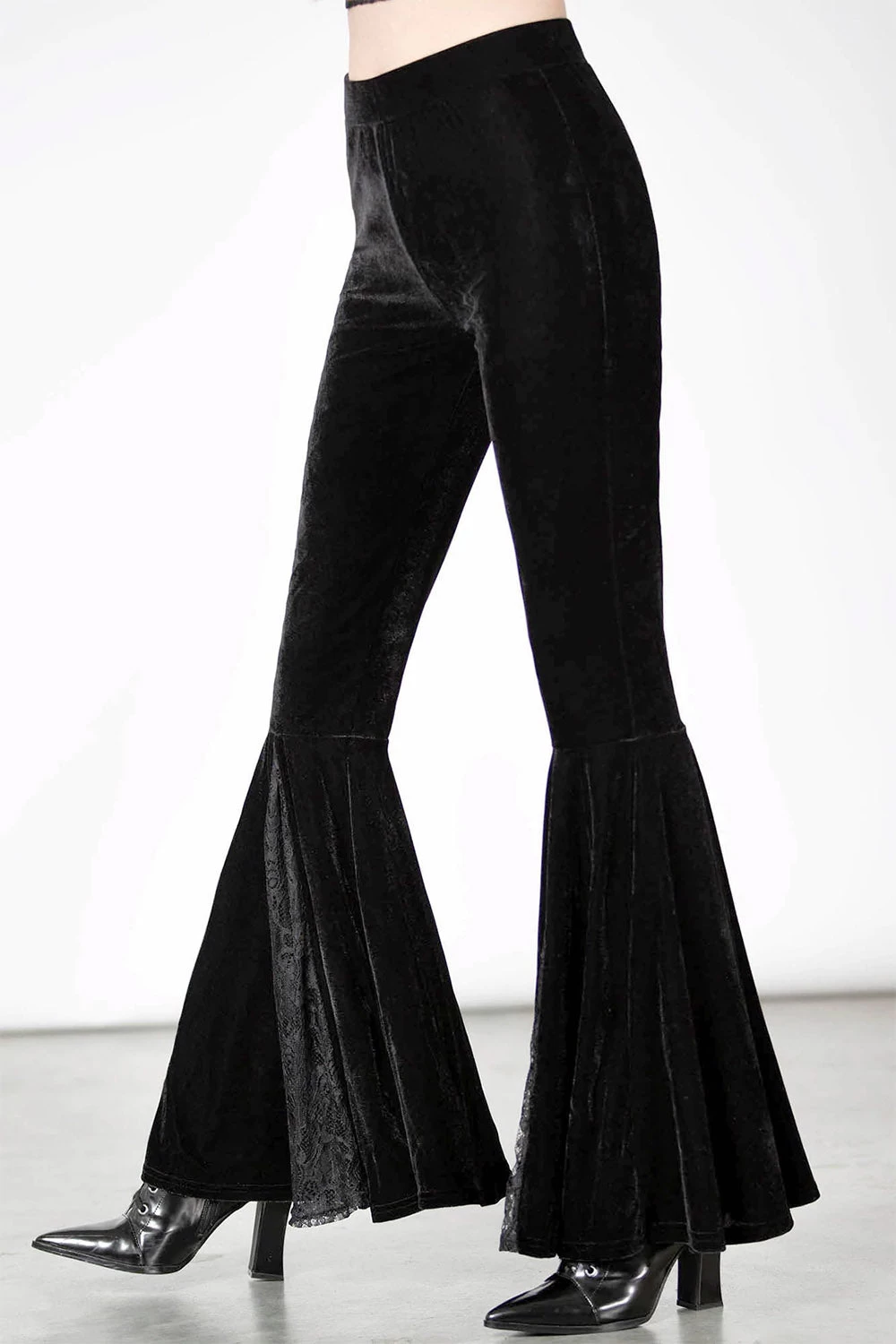 Marisol Velvet Bell Bottoms - Image 5