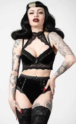 Mercy Lace Bra | Black