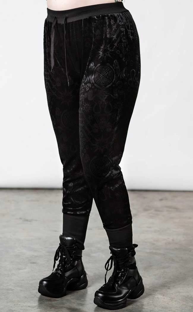 Mind Melt Velvet Joggers - Image 2