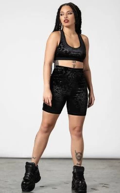 Misfortune Velvet Cycle Shorts