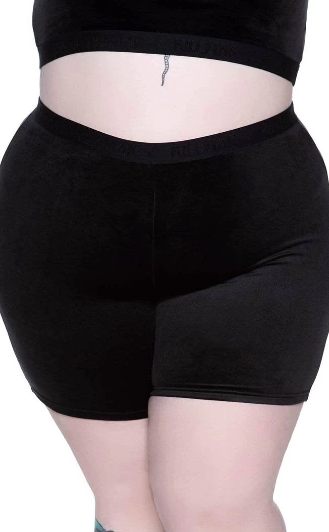 Moon Cycle Bike Shorts | Black - Image 2