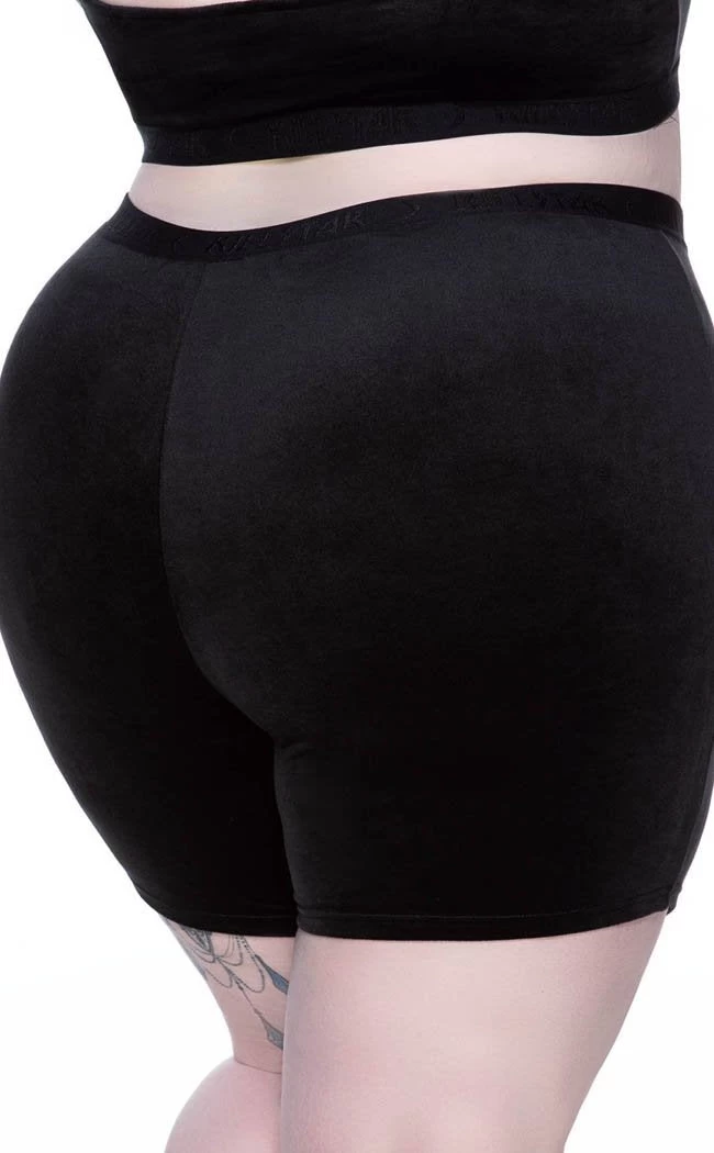 Moon Cycle Bike Shorts | Black - Image 4