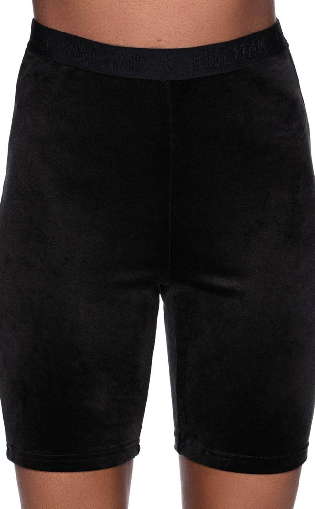 Moon Cycle Bike Shorts | Black