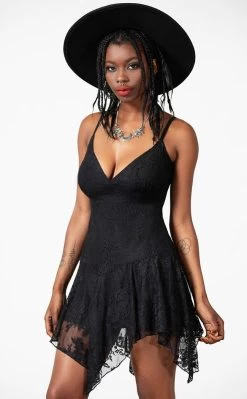 Moss Flower Lace Dress