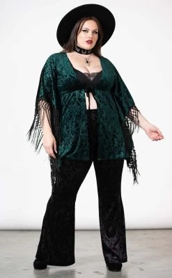 Mythic Mind Kimono | Emerald [Plus Size]