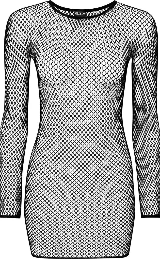 Nicole Fishnet Bodycon - Image 4