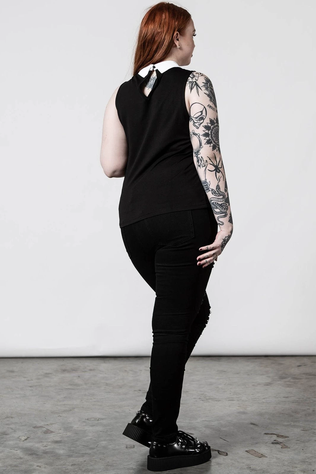 Killstar Perky Collared Vest - Image 3