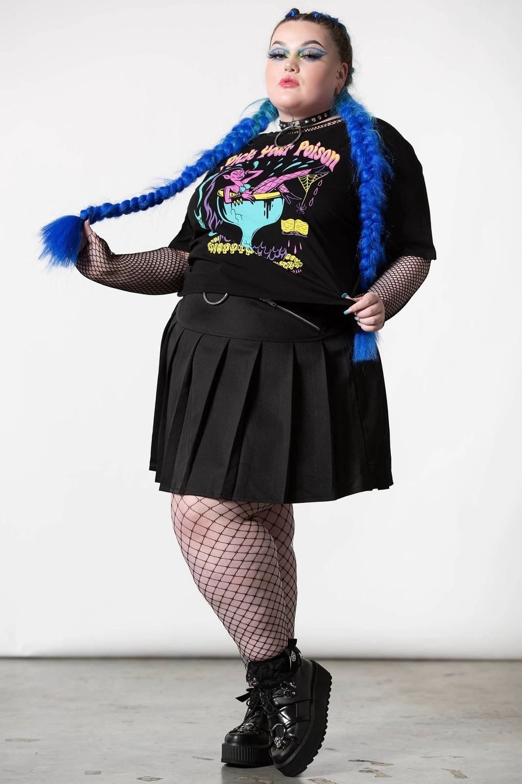 Killstar Pick Your Poison Box Crop Top T-shirt - Image 5