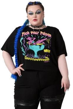 Killstar Pick Your Poison Box Crop Top T-shirt
