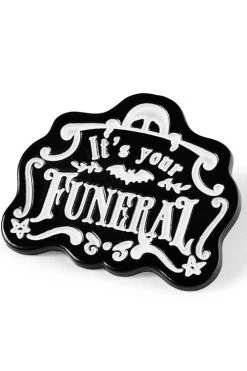 Killstar Funeral Enamel Pin