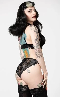 Pin Stuck Panty | Black