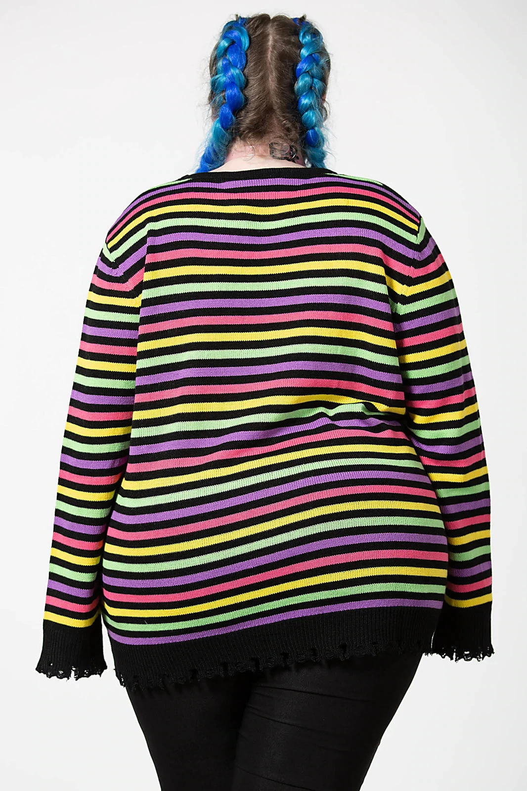 Killstar Rainbow Warrior Knit Sweater - Image 14