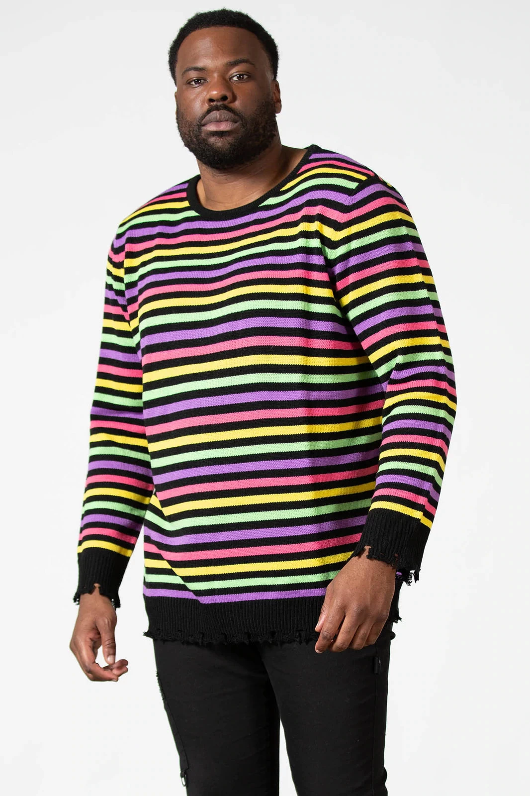 Killstar Rainbow Warrior Knit Sweater - Image 15