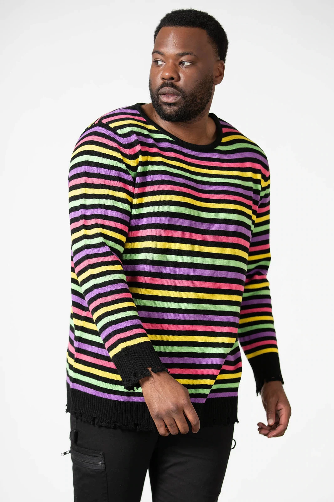 Killstar Rainbow Warrior Knit Sweater - Image 16
