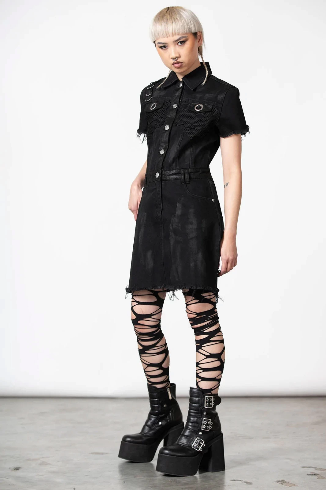 Ree-Vival Denim Dress - Image 4