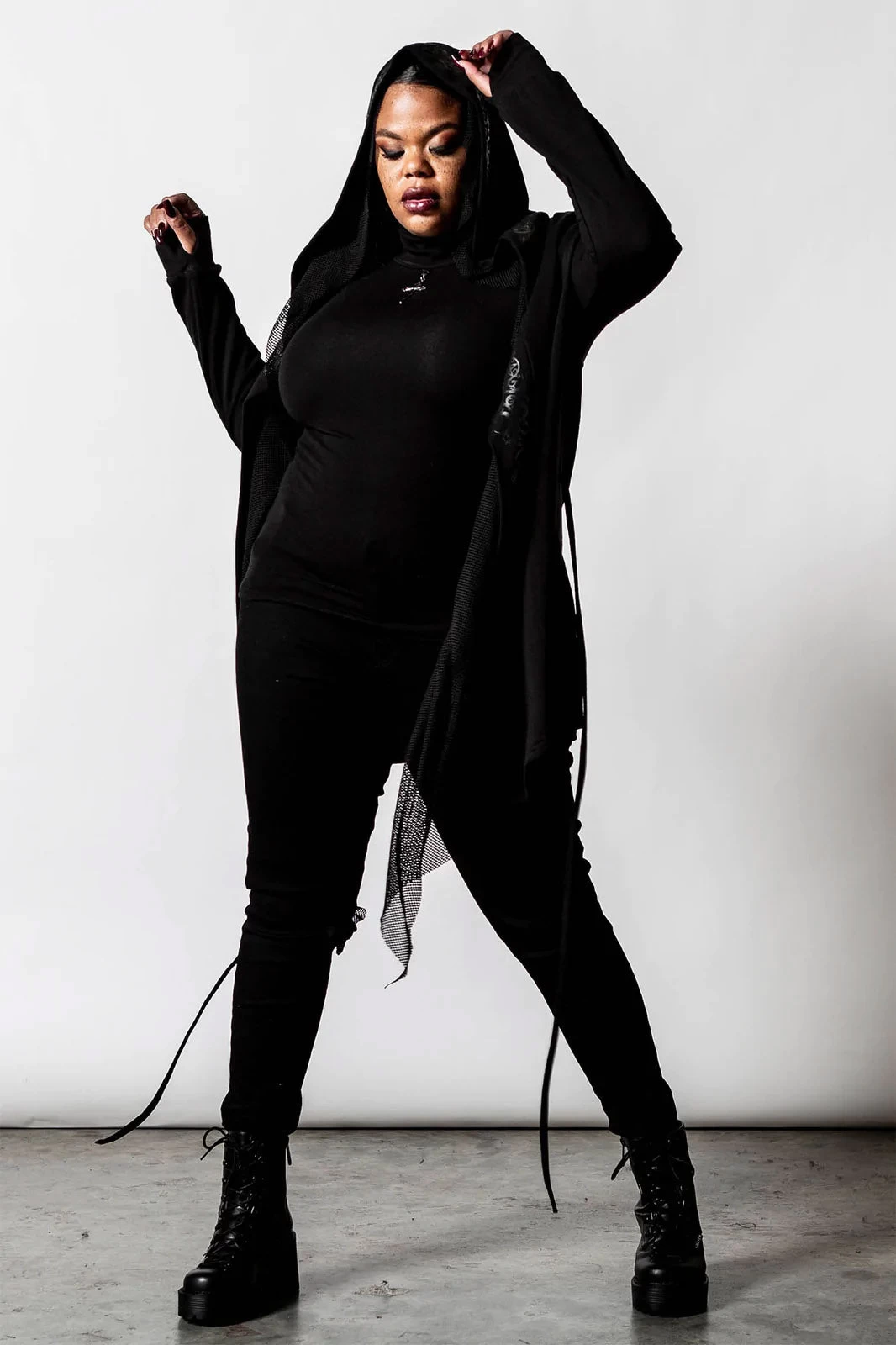 Ruination Hooded Cardigan - Image 3