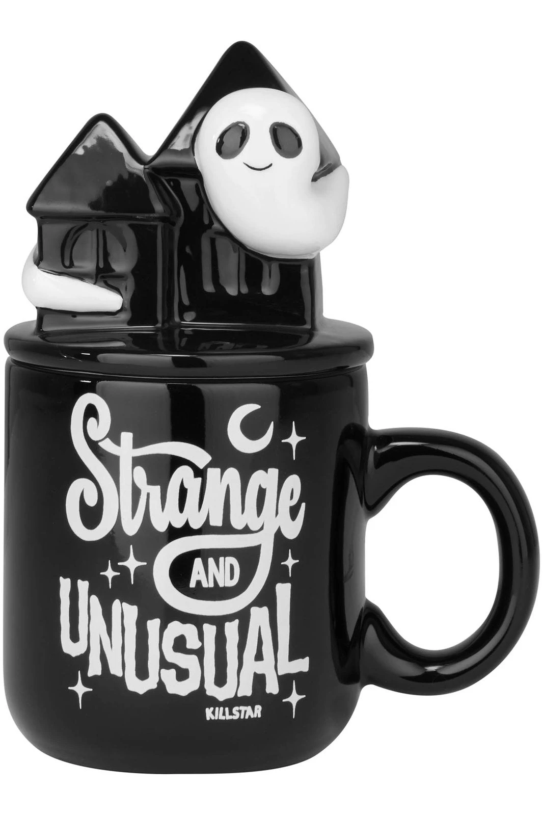 Killstar Spooky Mug With Lid Strange And Unusual - Image 2