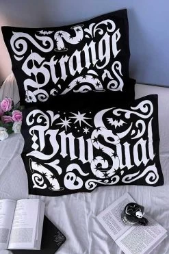 Killstar Strange & Unusual Pillowcase Set GLOW IN THE DARK!