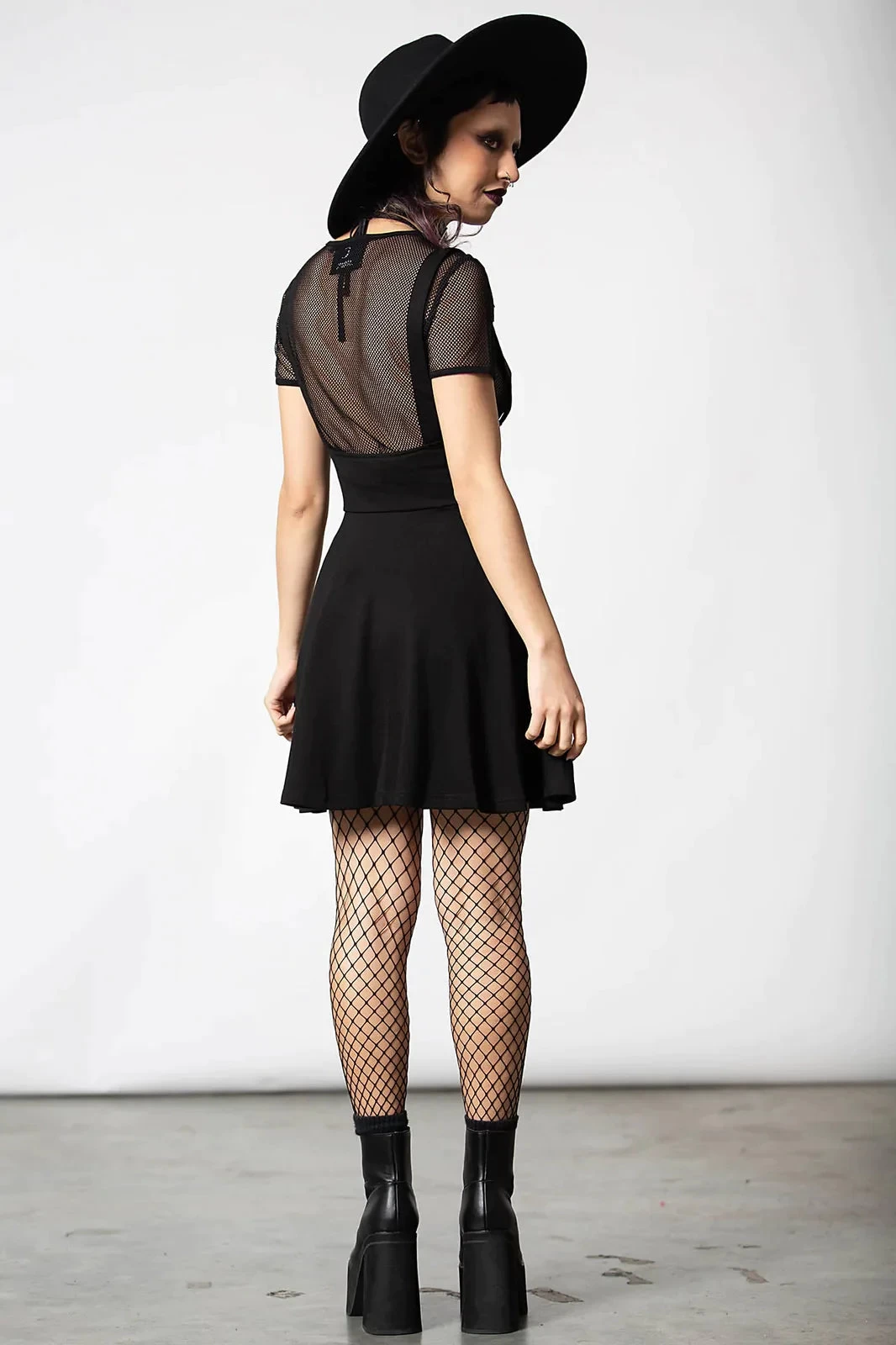 Killstar Suspend Me Statement Skirt Zip Front - Image 5