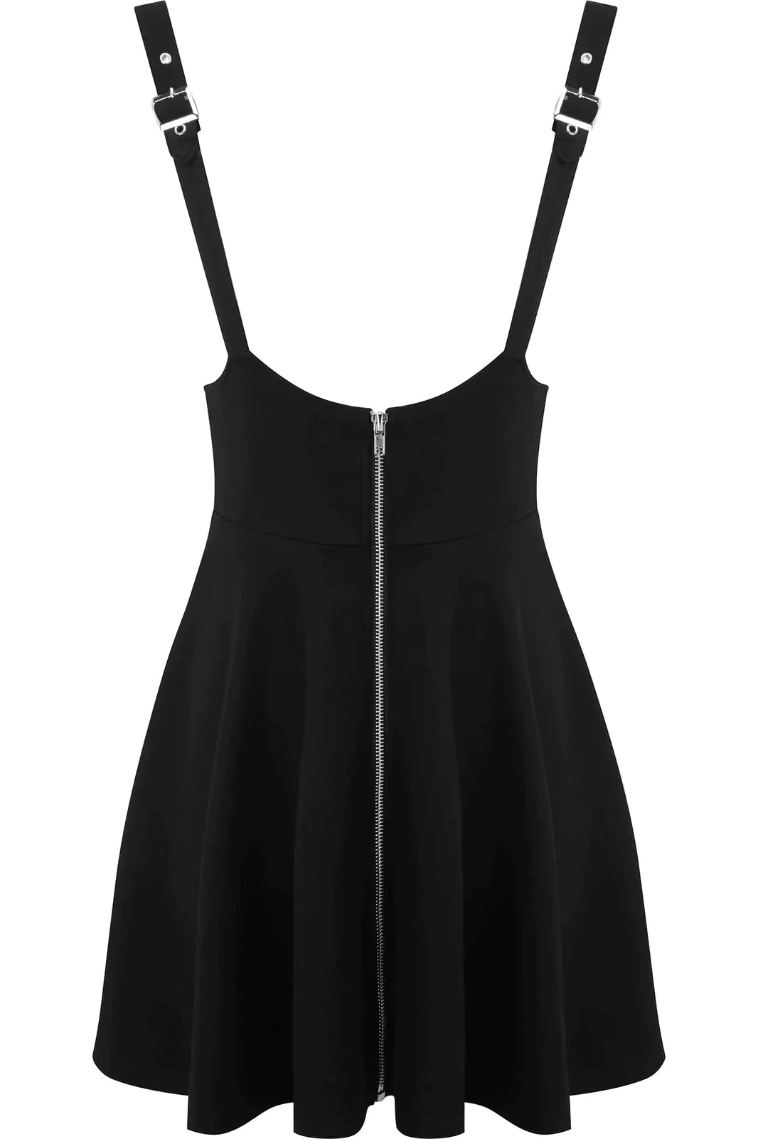 Killstar Suspend Me Statement Skirt Zip Front - Image 7