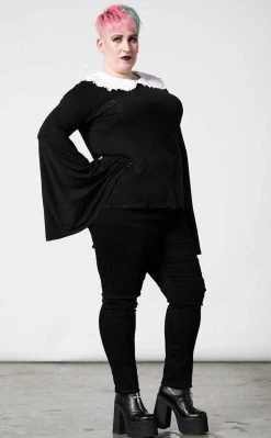 Samantha Long Sleeve Top [Plus-Size]