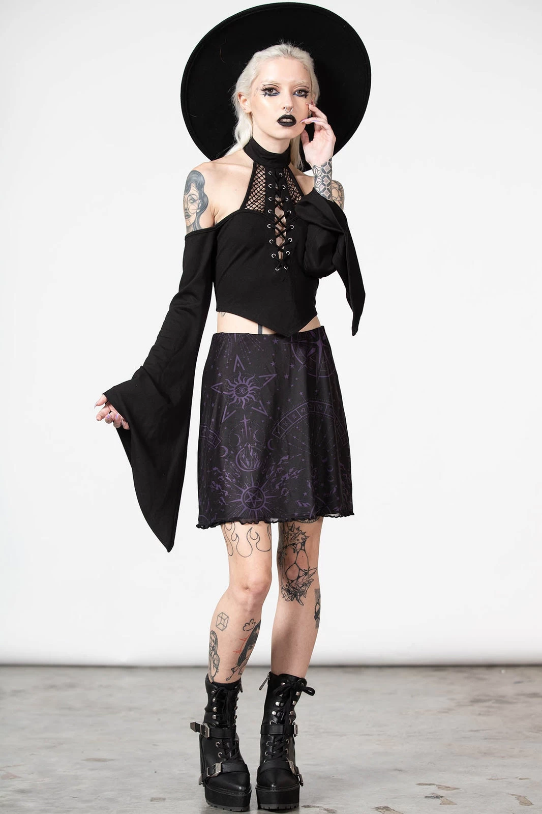 Trevea Mesh Mini Skirt - Image 4