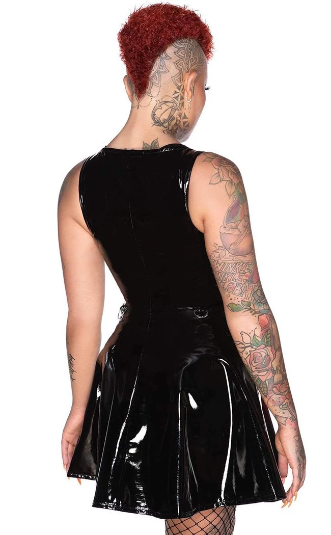 Vexellent Gloss Harness Dress - Image 4